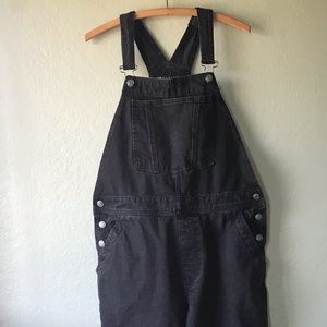 ASOS Design Black Denim Overalls